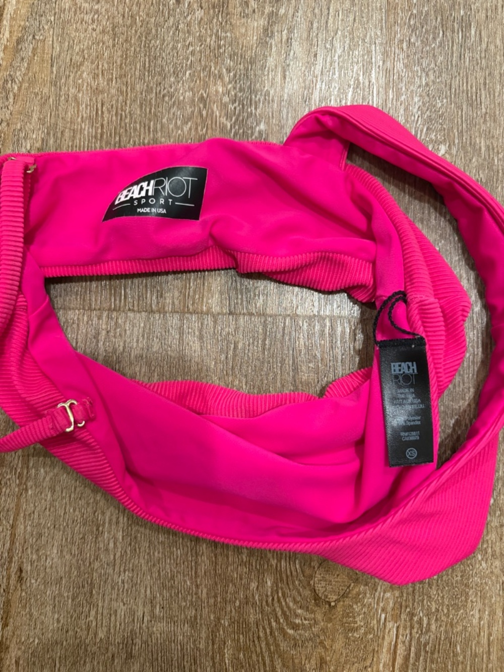 BEACH RIOT Ribbed 2-Piece Activewear Set - Hot Pink (Like New) - Picture 8 of 8